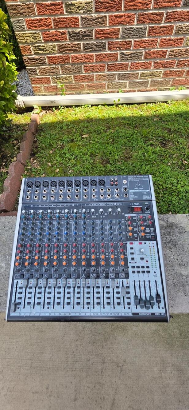 Behringer Xenyx X2442USB 24-Input Mixing Console with USB & Effects